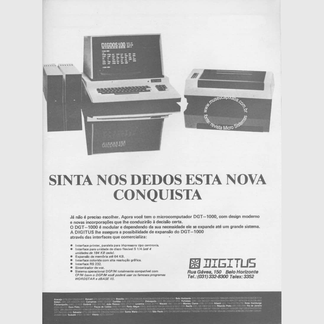 Digitus DGT-1000 - Sinta nos dedos esta nova conquista - Revista Microsistemas