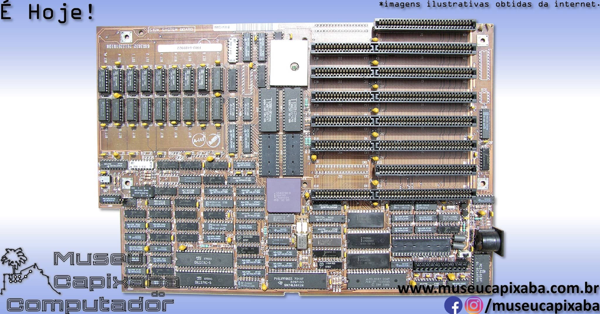 microcomputador IBM PC/ AT 5170 3