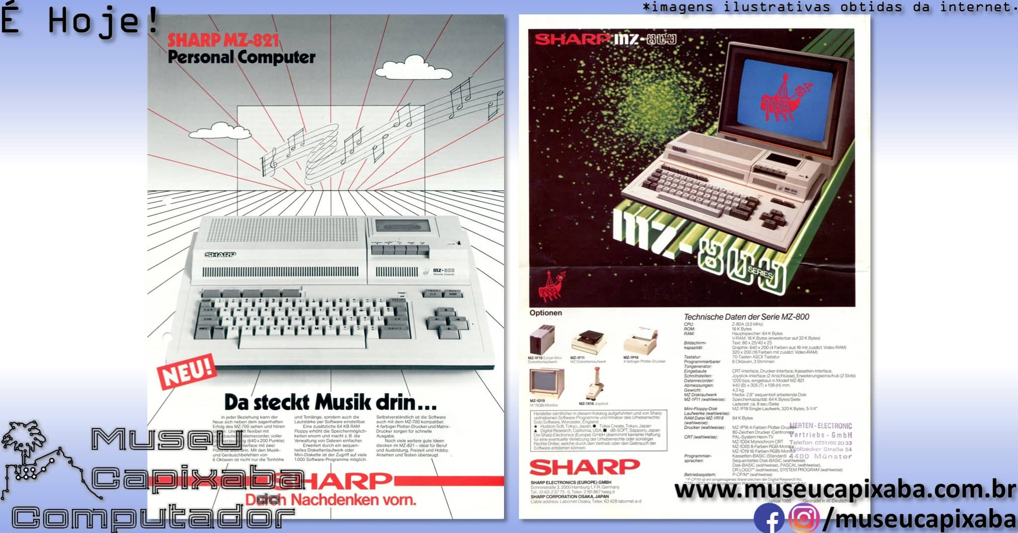 microcomputador Sharp MZ 7