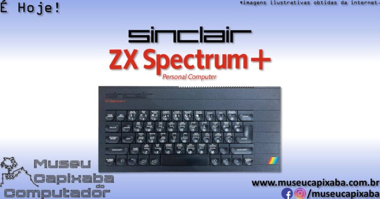 microcomputador Sinclair ZX Spectrum+ 1