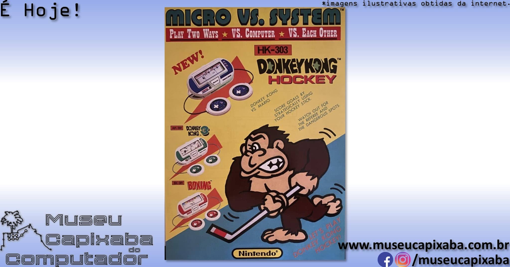 Nintendo Game and Watch Donkey Kong Hockey 3