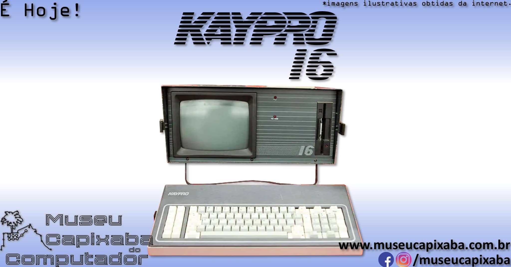 microcomputador Kaypro 16 1