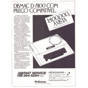 Microshow Dismac D8100 - Revista Micromundo - 1984