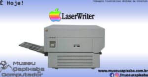 impressora Apple LaserWriter 1
