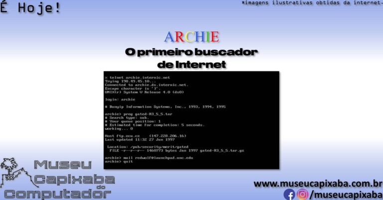 buscador de internet Archie 1