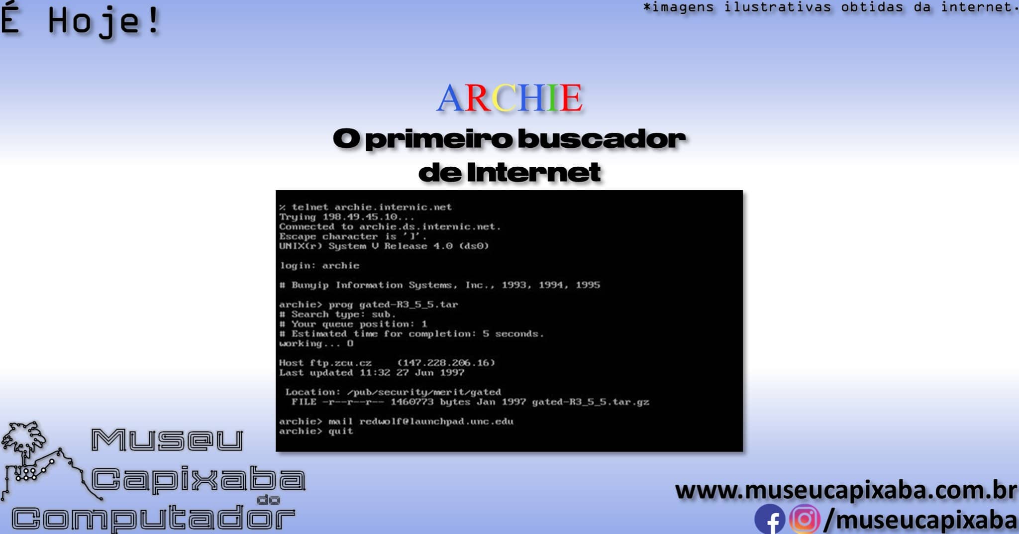 buscador de internet Archie 1