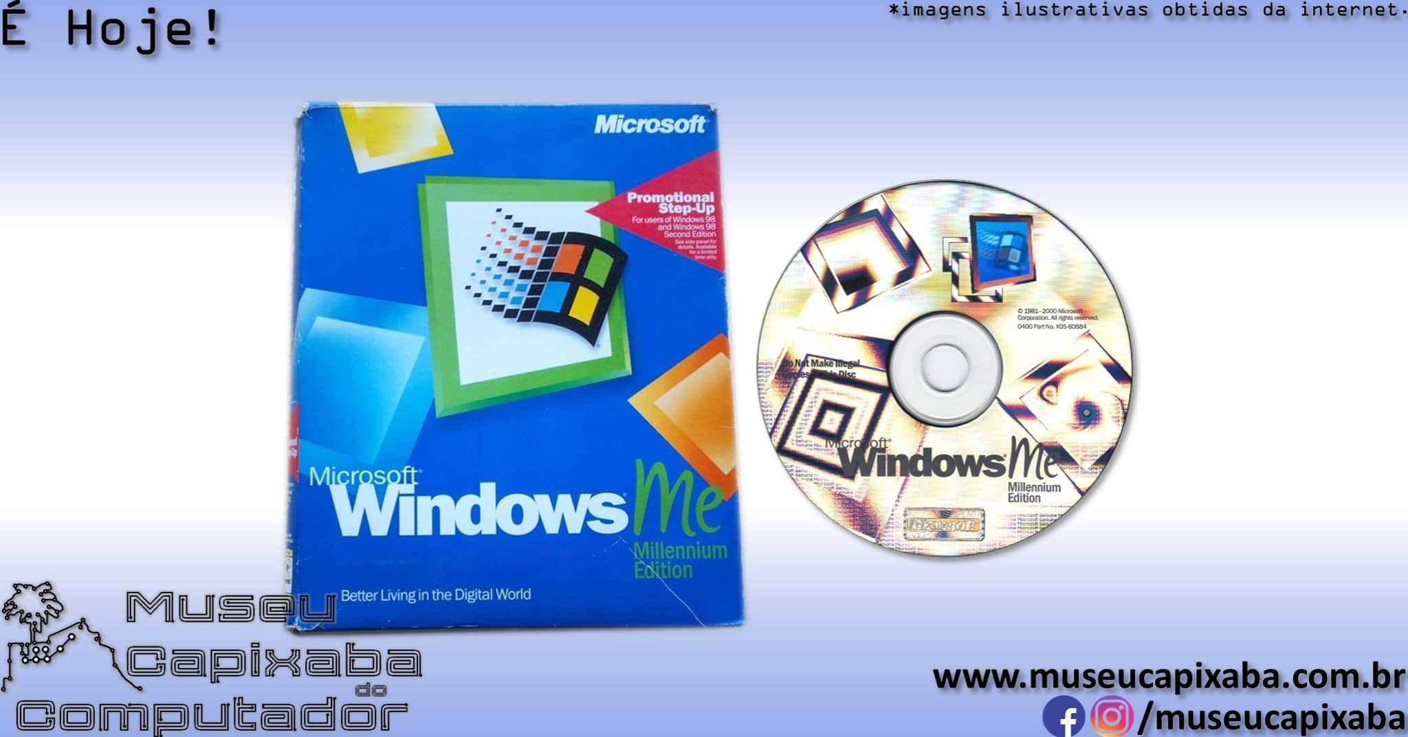 sistema operacional Microsoft Windows ME 3