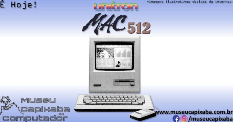 microcomputador Unitron Mac 512 1