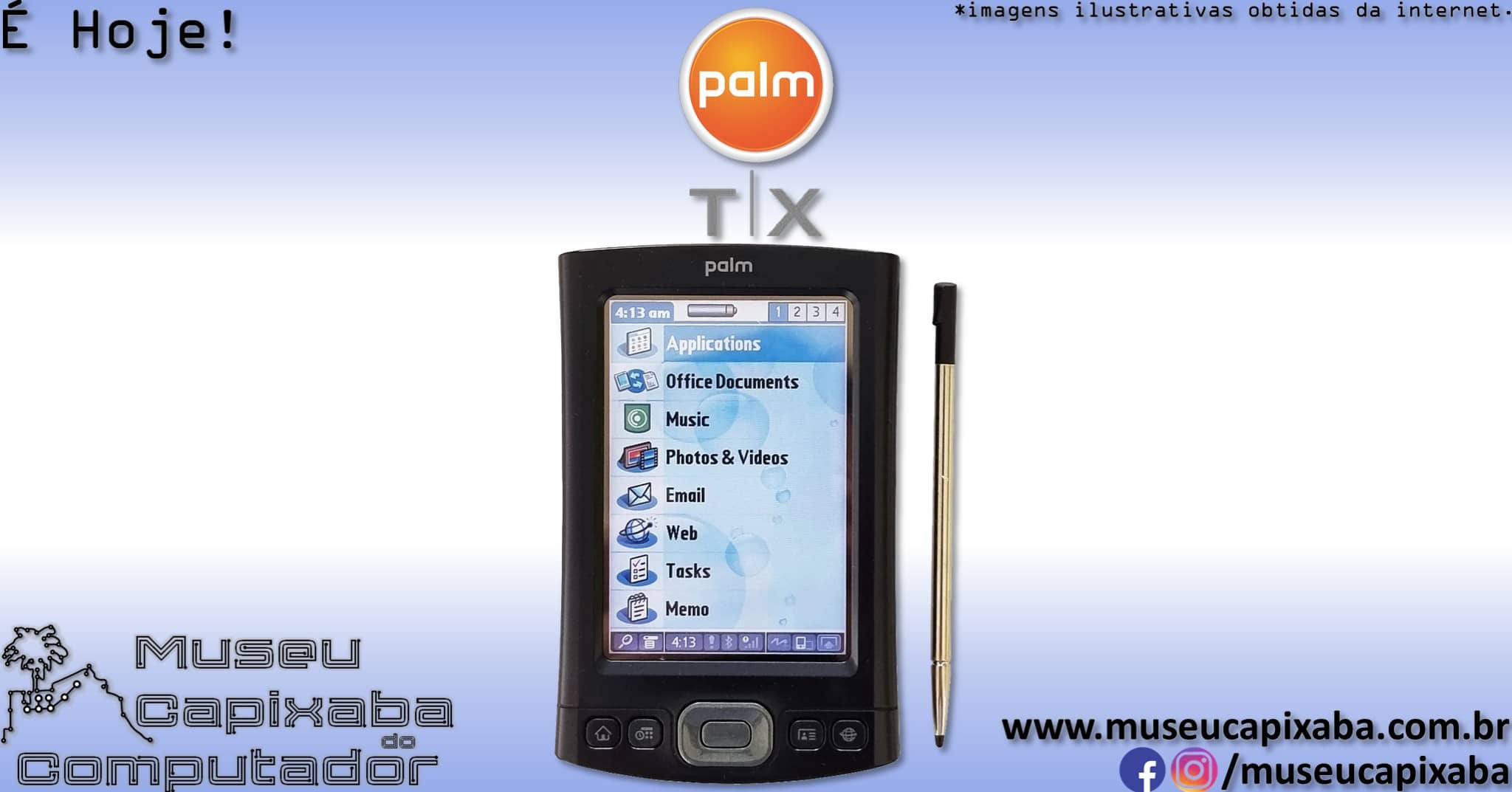 Assistente Digital Pessoal Palm Tungsten T 6