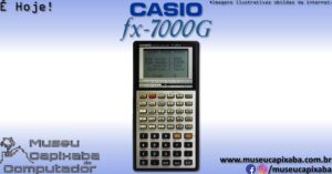 calculadora Casio fx-7000G 1