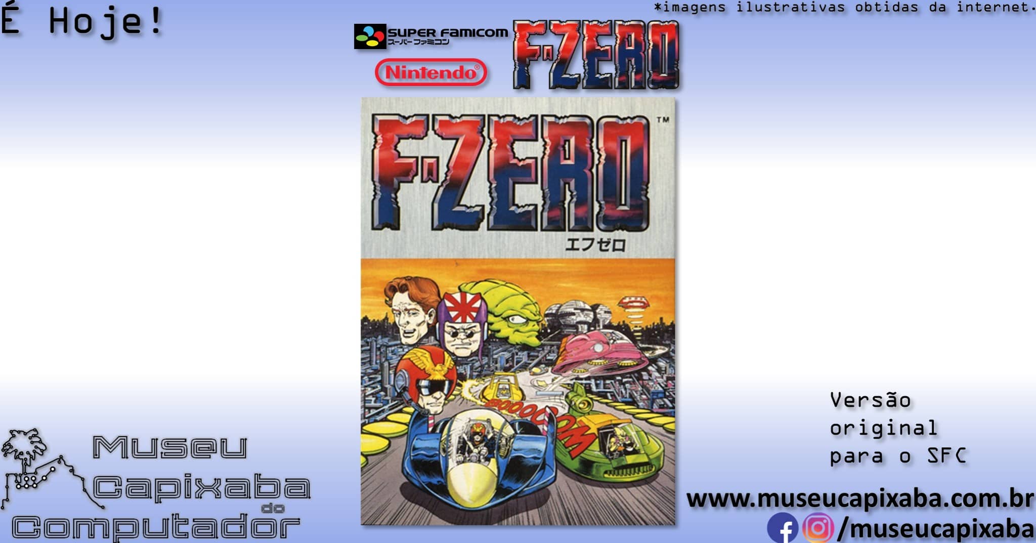 jogo Nintendo F-Zero 1