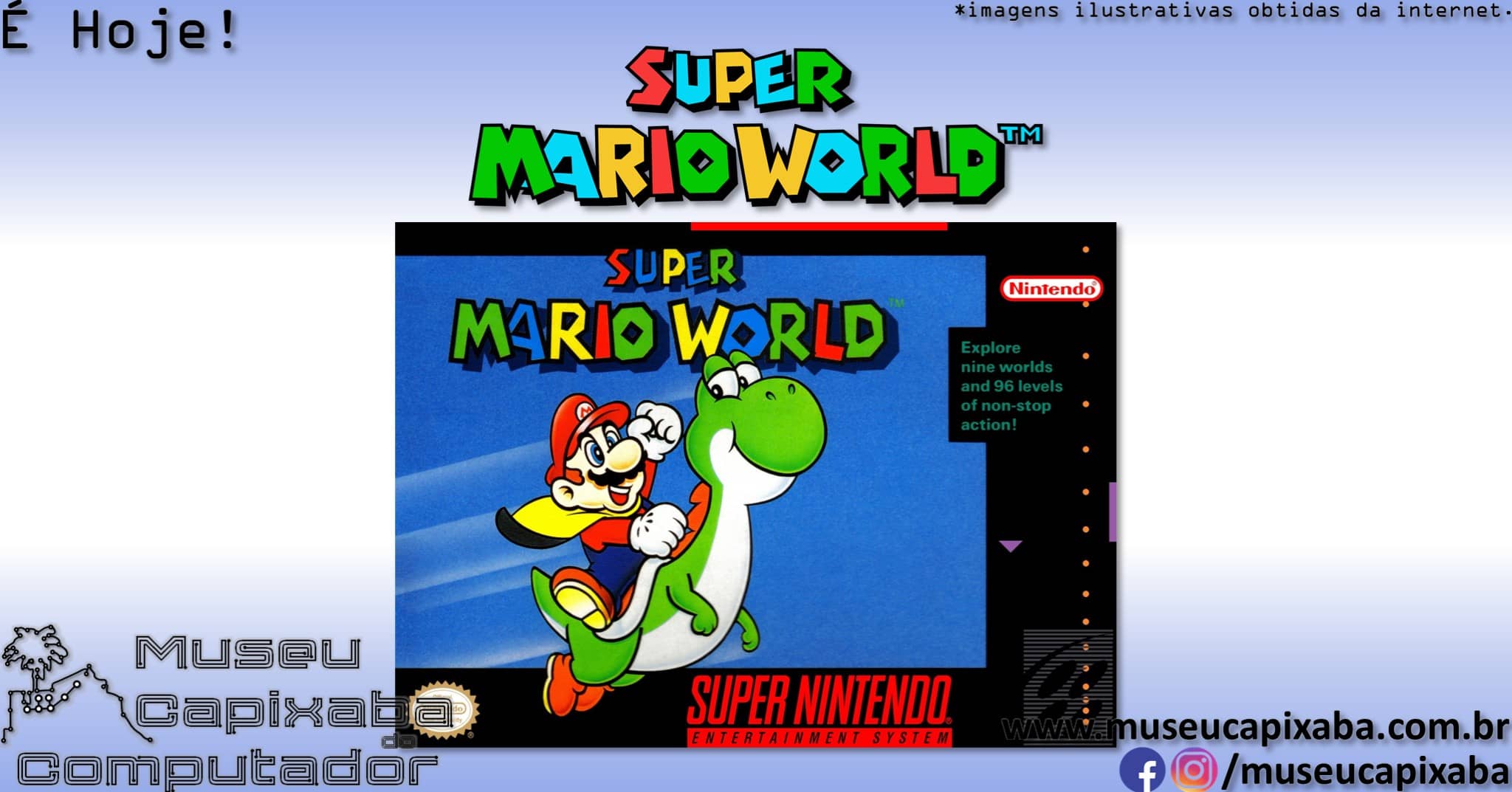 jogo Nintendo Super Mario World 2