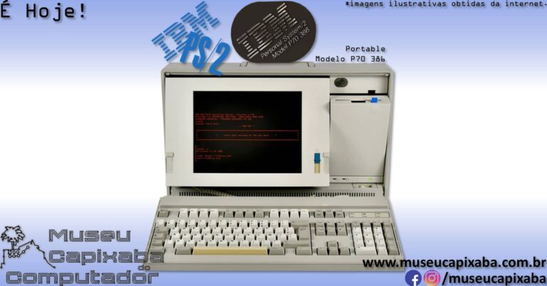 microcomputador IBM PS2 Portable P70 386 1