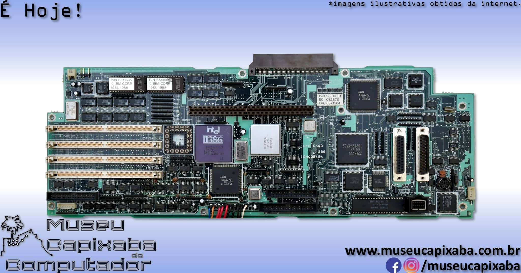 microcomputador IBM PS2 Portable P70 386 3