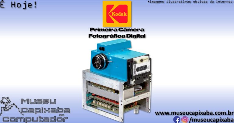 primeira câmera fotográfica digital da Kodak 1