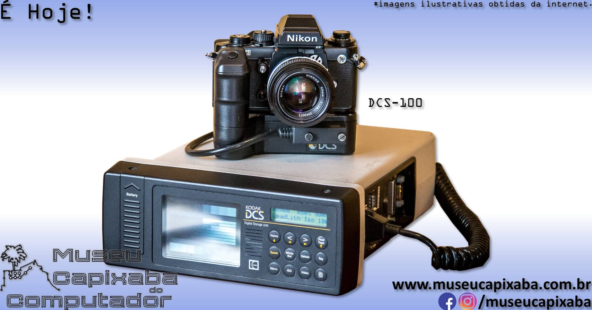 primeira c&acirc;mera fotogr&aacute;fica digital da Kodak 6