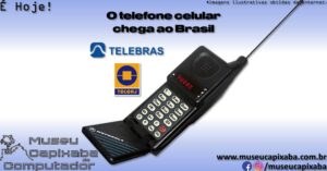 telefone celular chega ao Brasil 1