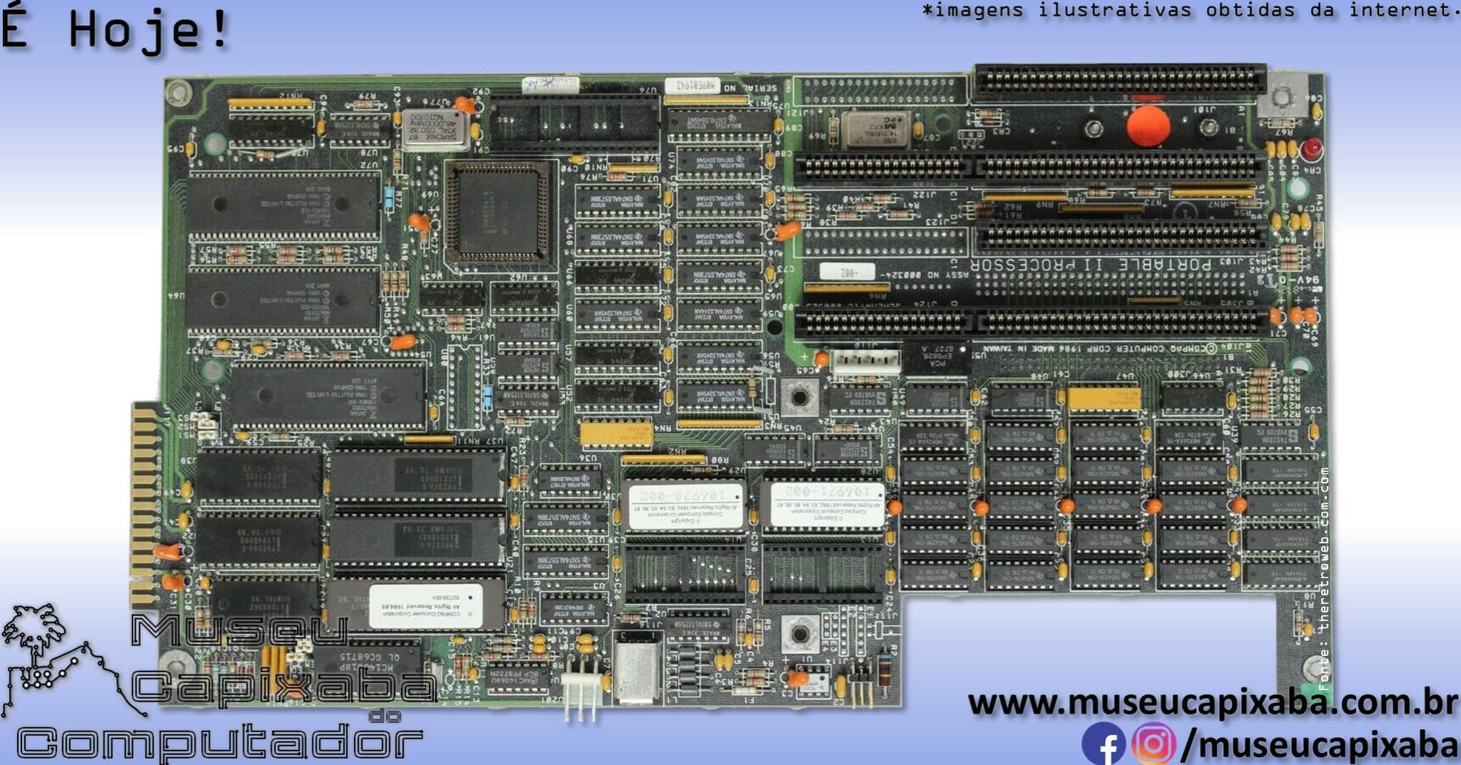 microcomputador Compaq Portable 10