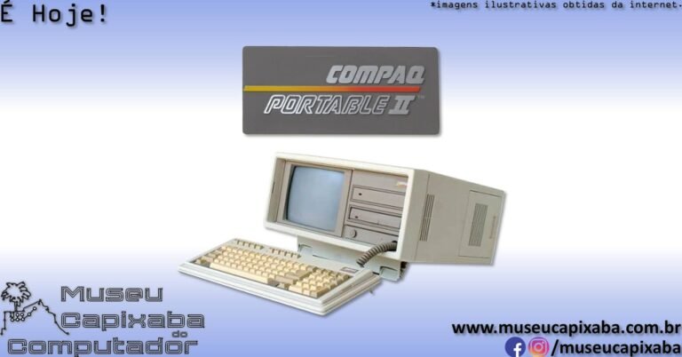 O microcomputador Compaq Portable de 1982 – MCC - Museu Capixaba do ...