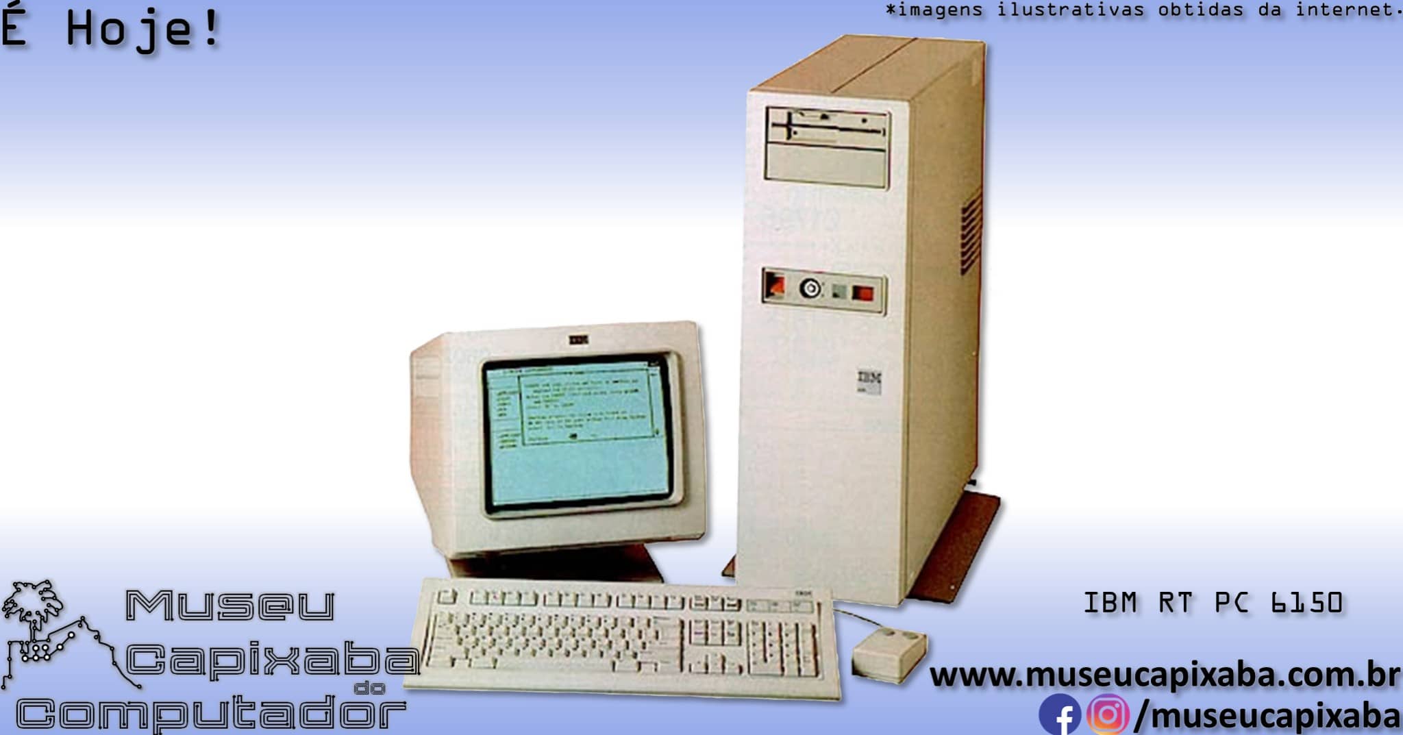 microcomputador IBM RT PC 2