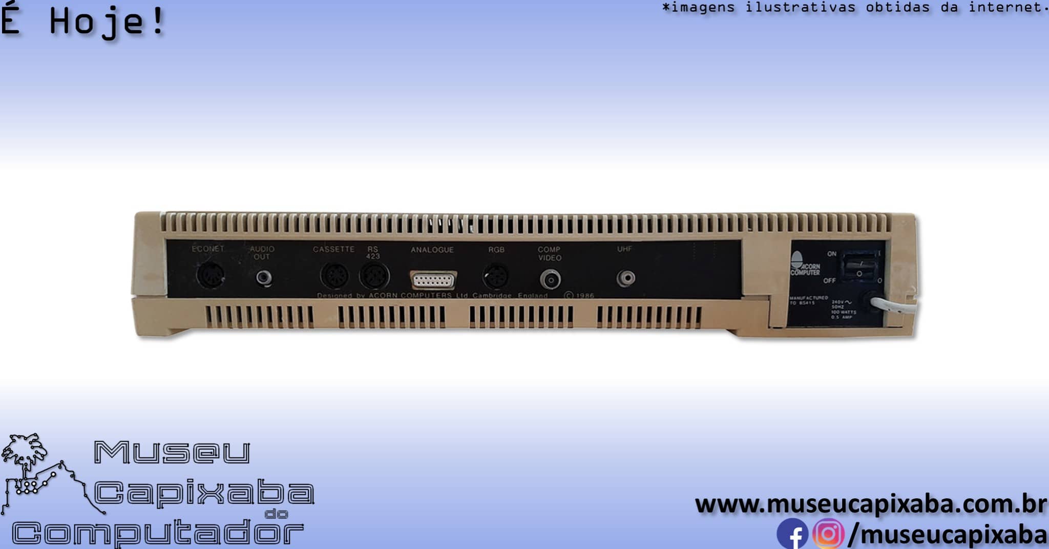 microcomputador BBC Micro 8