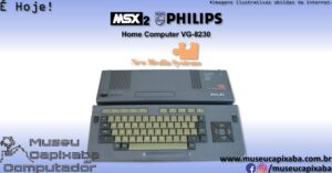 microcomputador MSX Philips VG-8230 1
