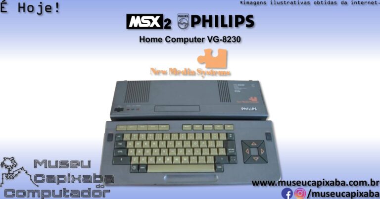 microcomputador MSX Philips VG-8230 1