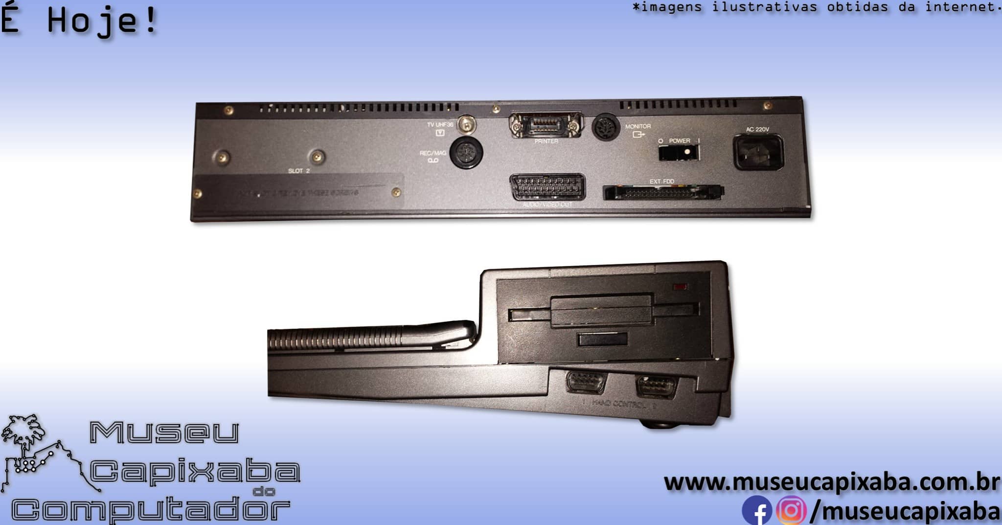 microcomputador MSX Philips VG-8230 2