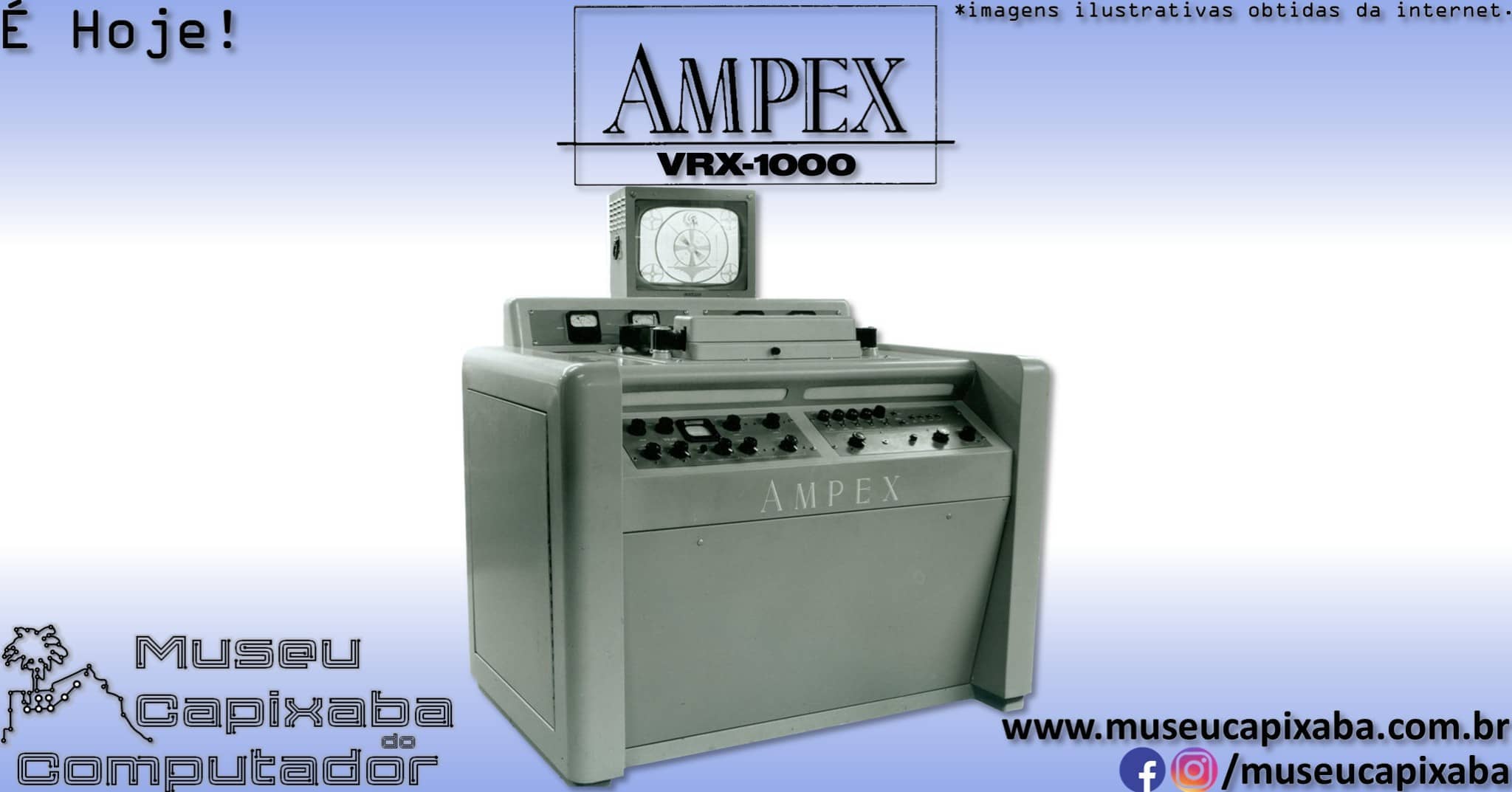 gravador de vídeo Ampex VRX-1000 1