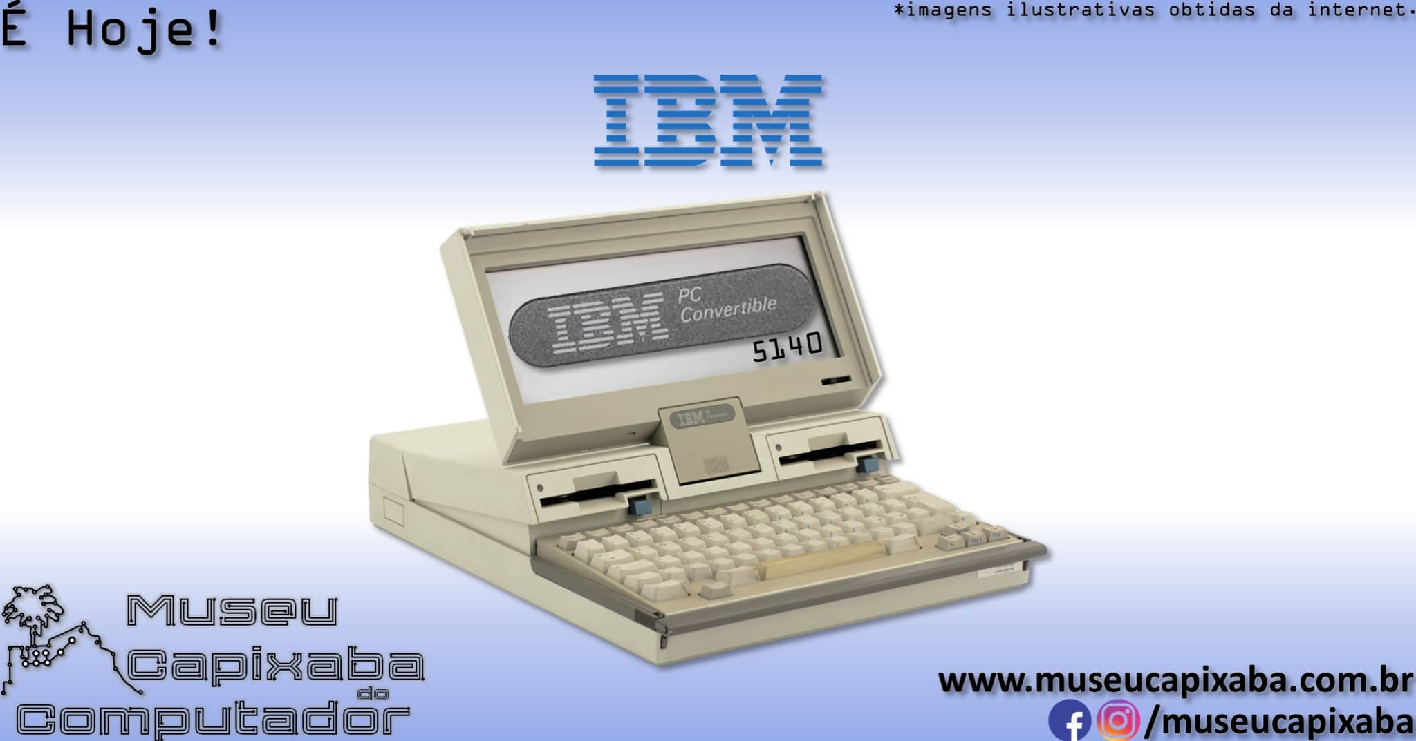 microcomputador IBM PC Convertible 5140 1