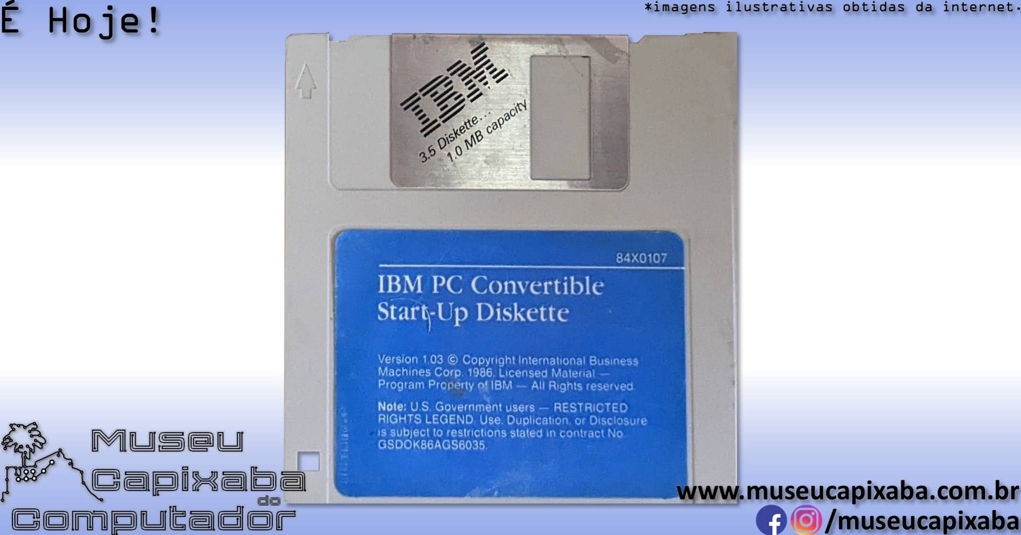 microcomputador IBM PC Convertible 5140 4