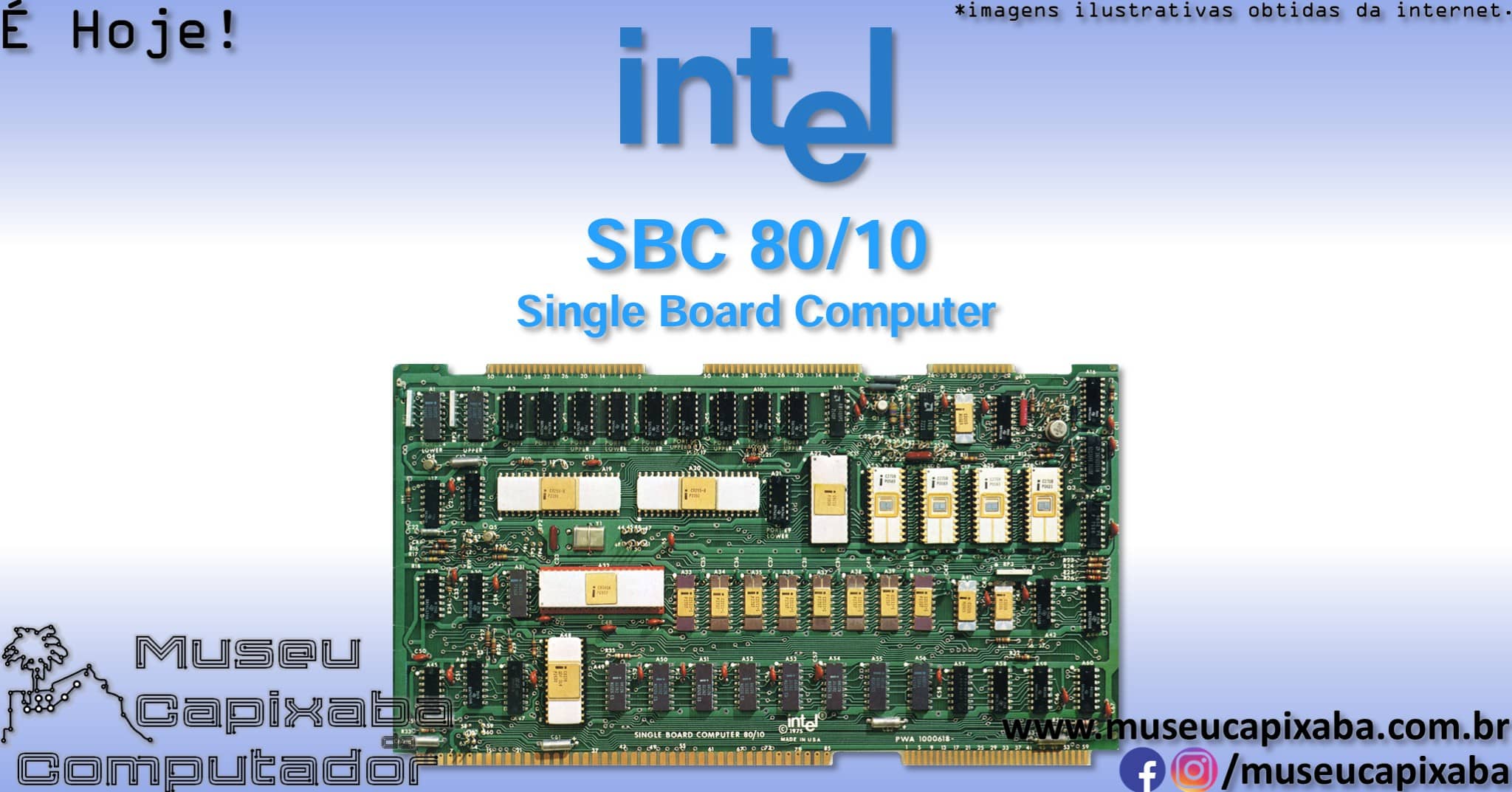 microcomputador Intel SBC-80/10 1