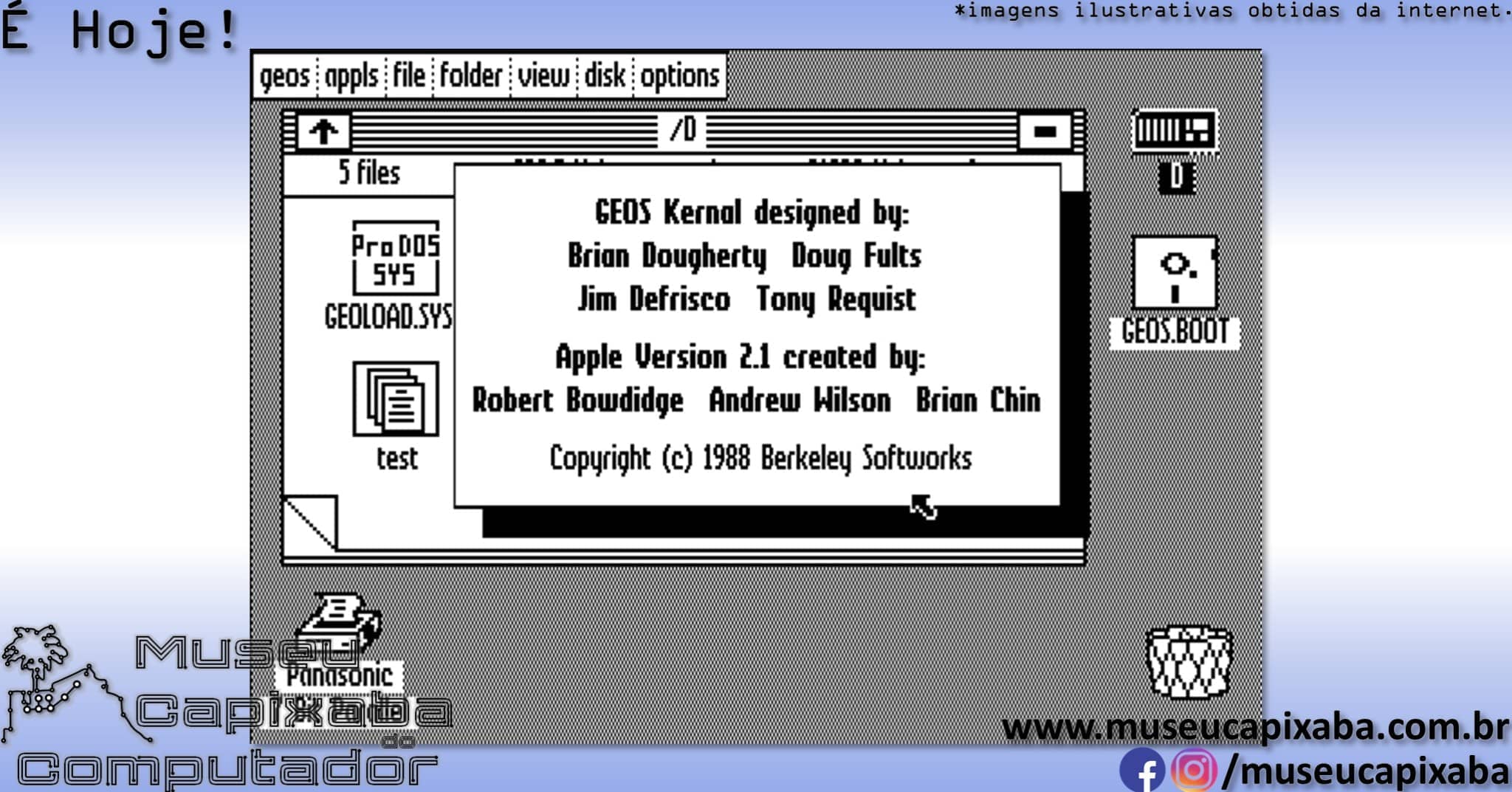 sistema operacional Graphic Environment Operating System GEOS 4