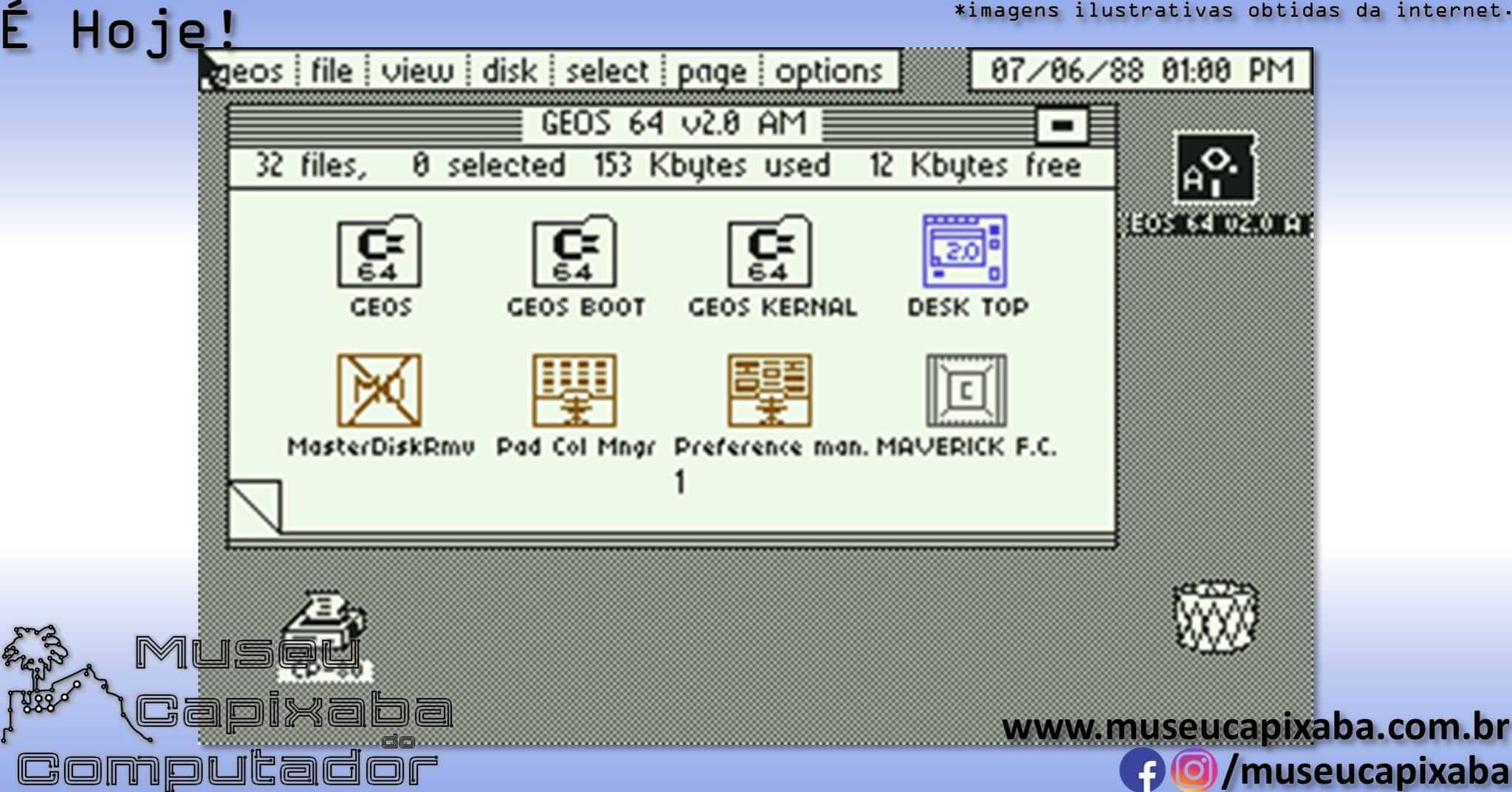 sistema operacional Graphic Environment Operating System GEOS 5