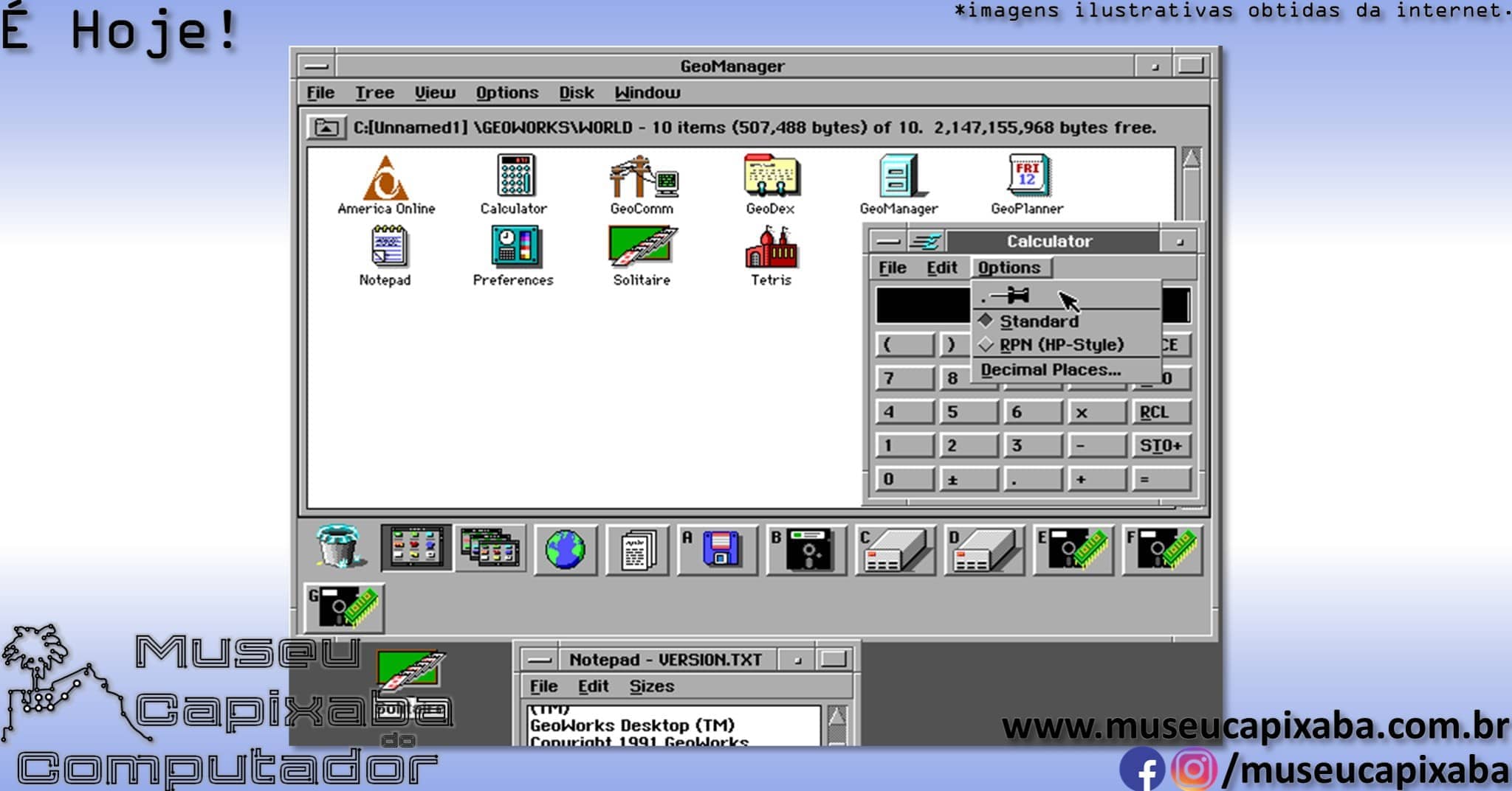 sistema operacional Graphic Environment Operating System GEOS 6
