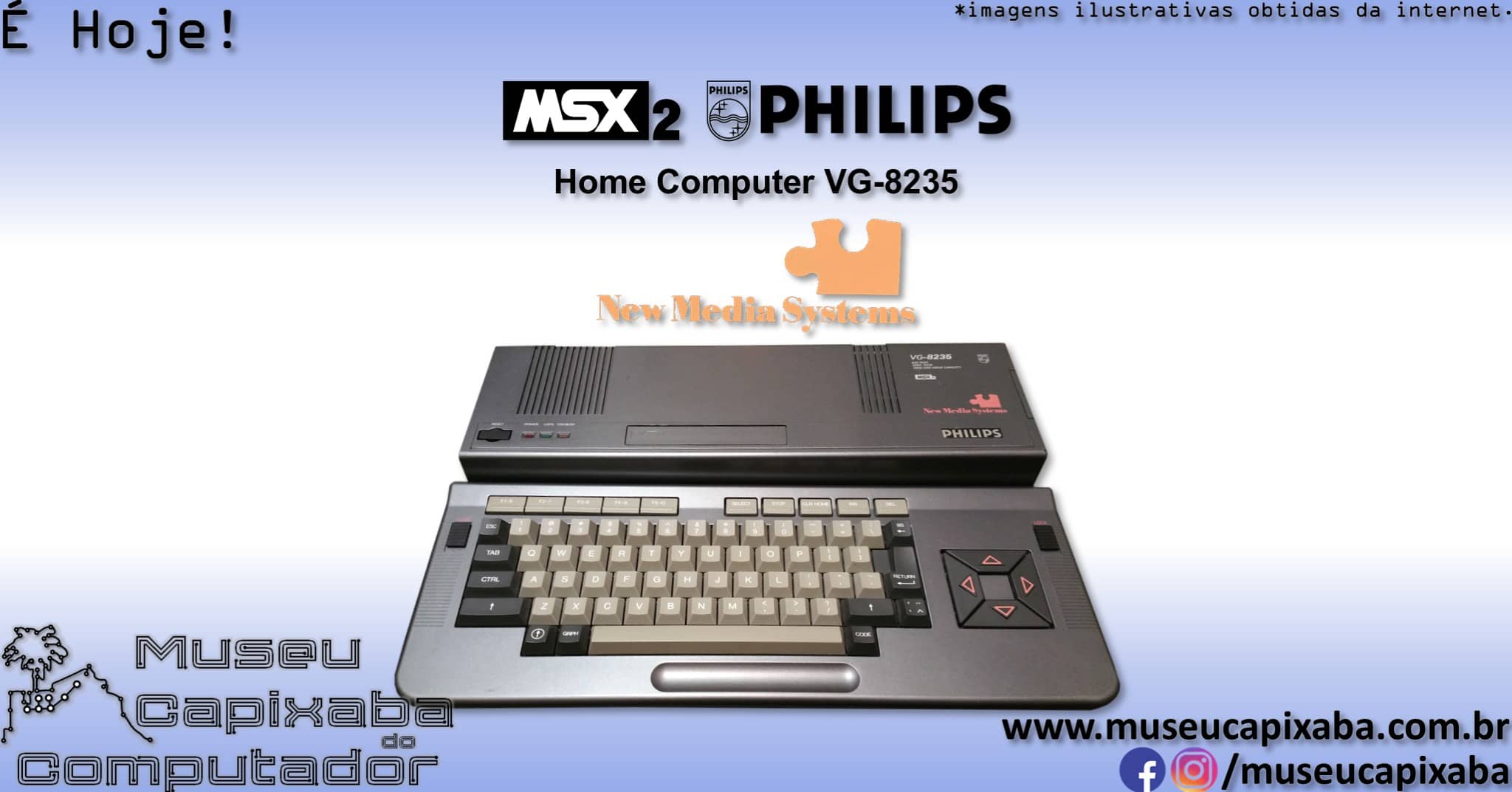 microcomputador MSX Philips VG-8230 5