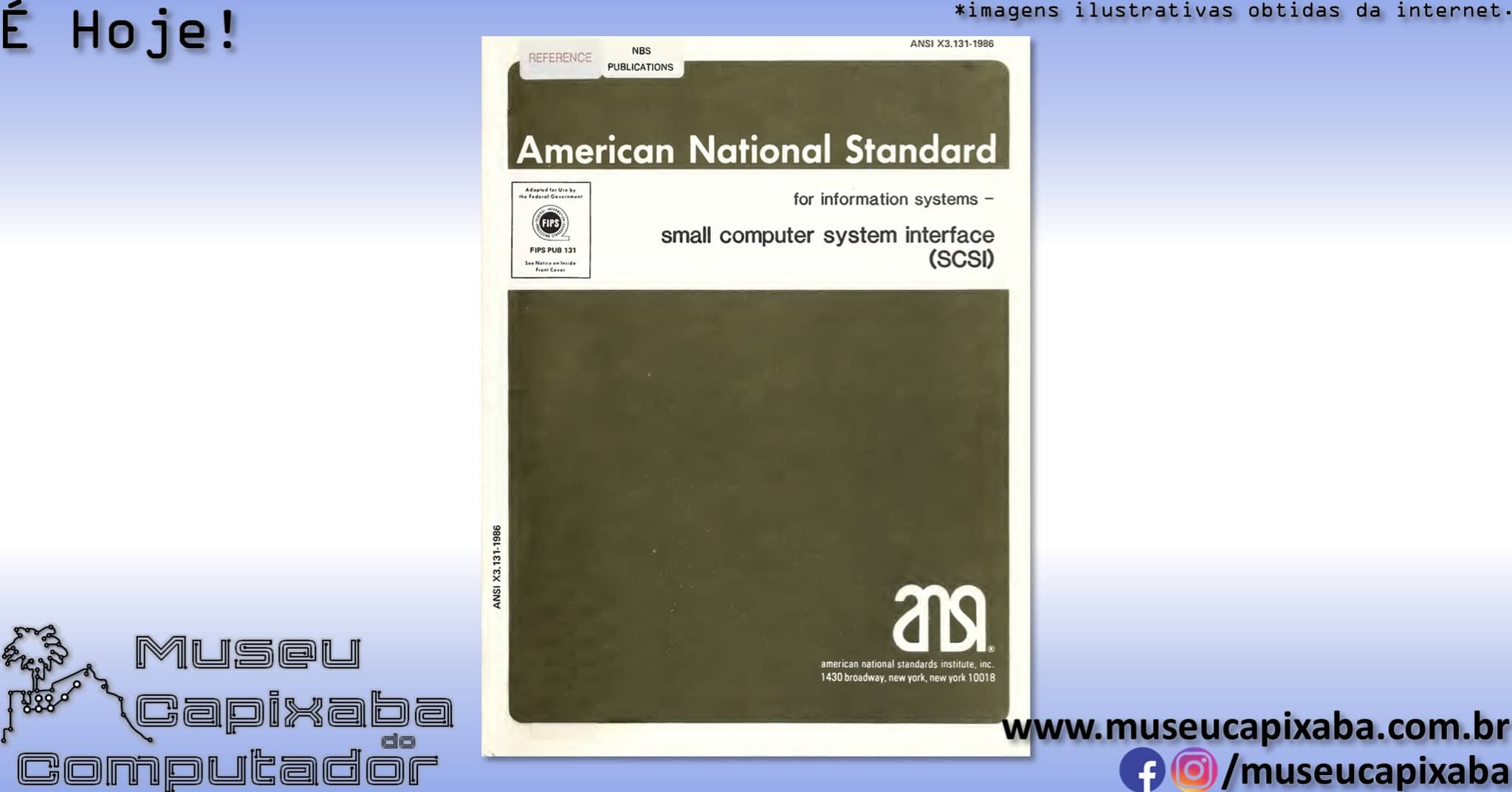 padrão Small Computer System Interface SCSI 3