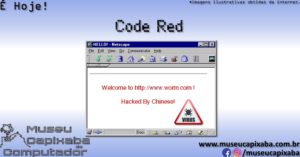 vírus de computador Code Red 1