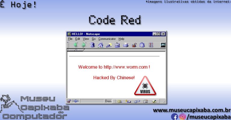 vírus de computador Code Red 1
