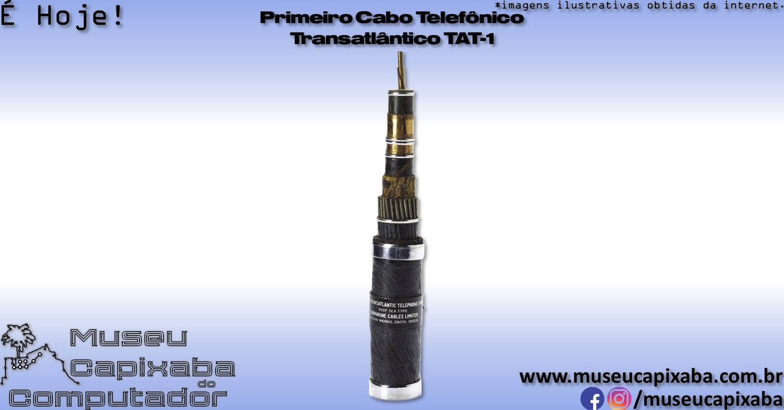 cabo telefônico transatlântico TAT-1 1