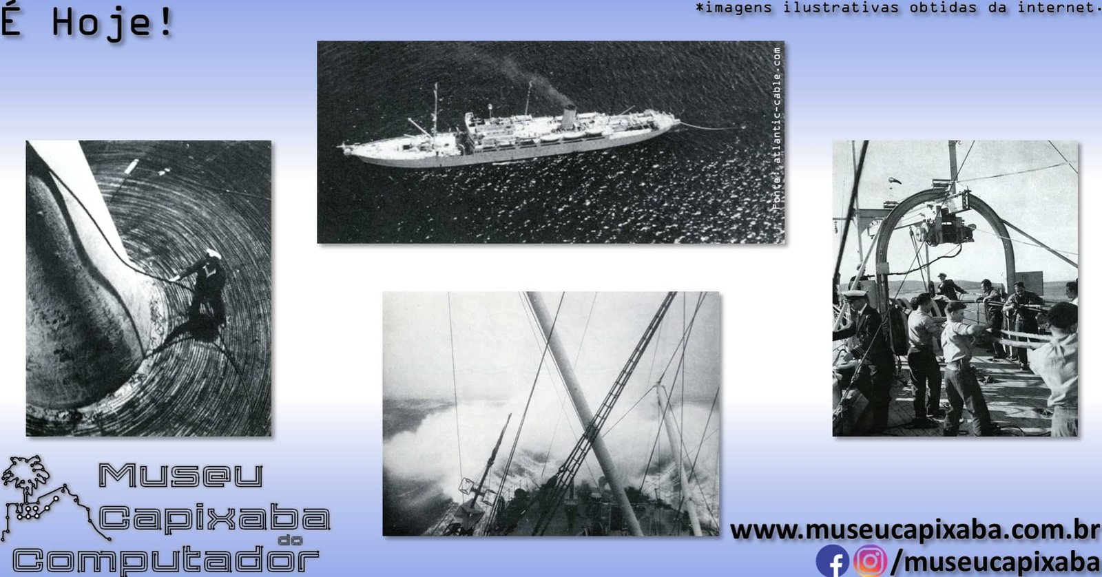 cabo telefônico transatlântico TAT-1 3