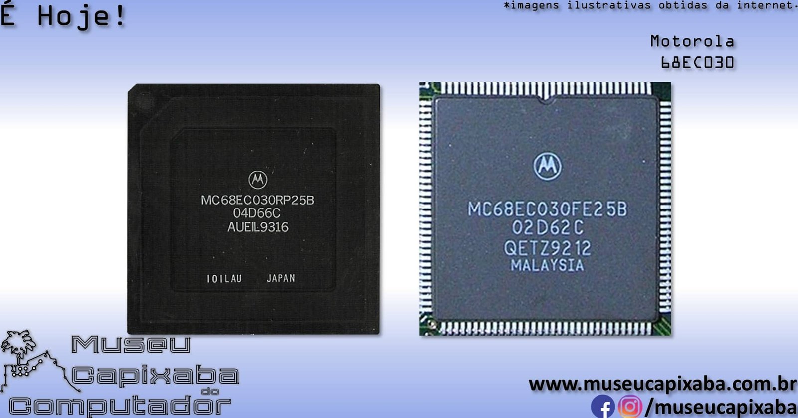 microprocessador Motorola 68030 4