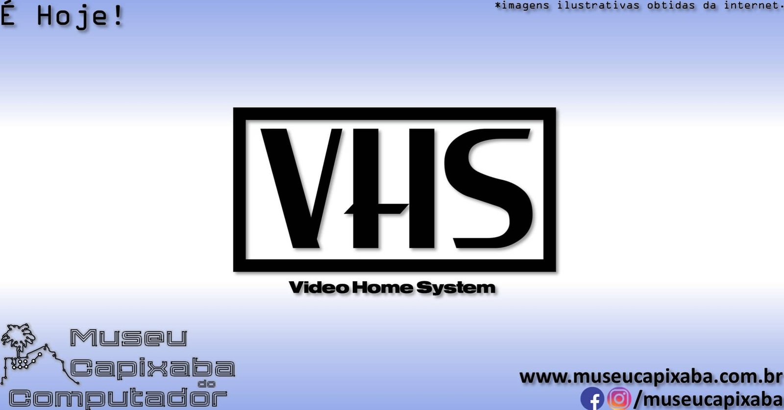 padrão de vídeo VHS 1