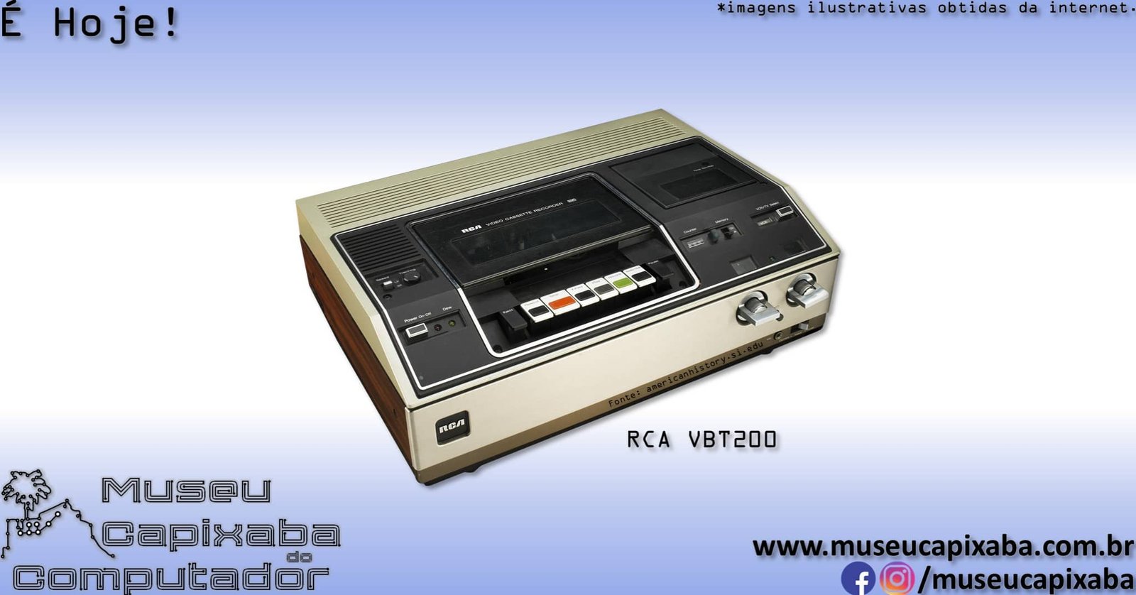 padrão de vídeo VHS 5