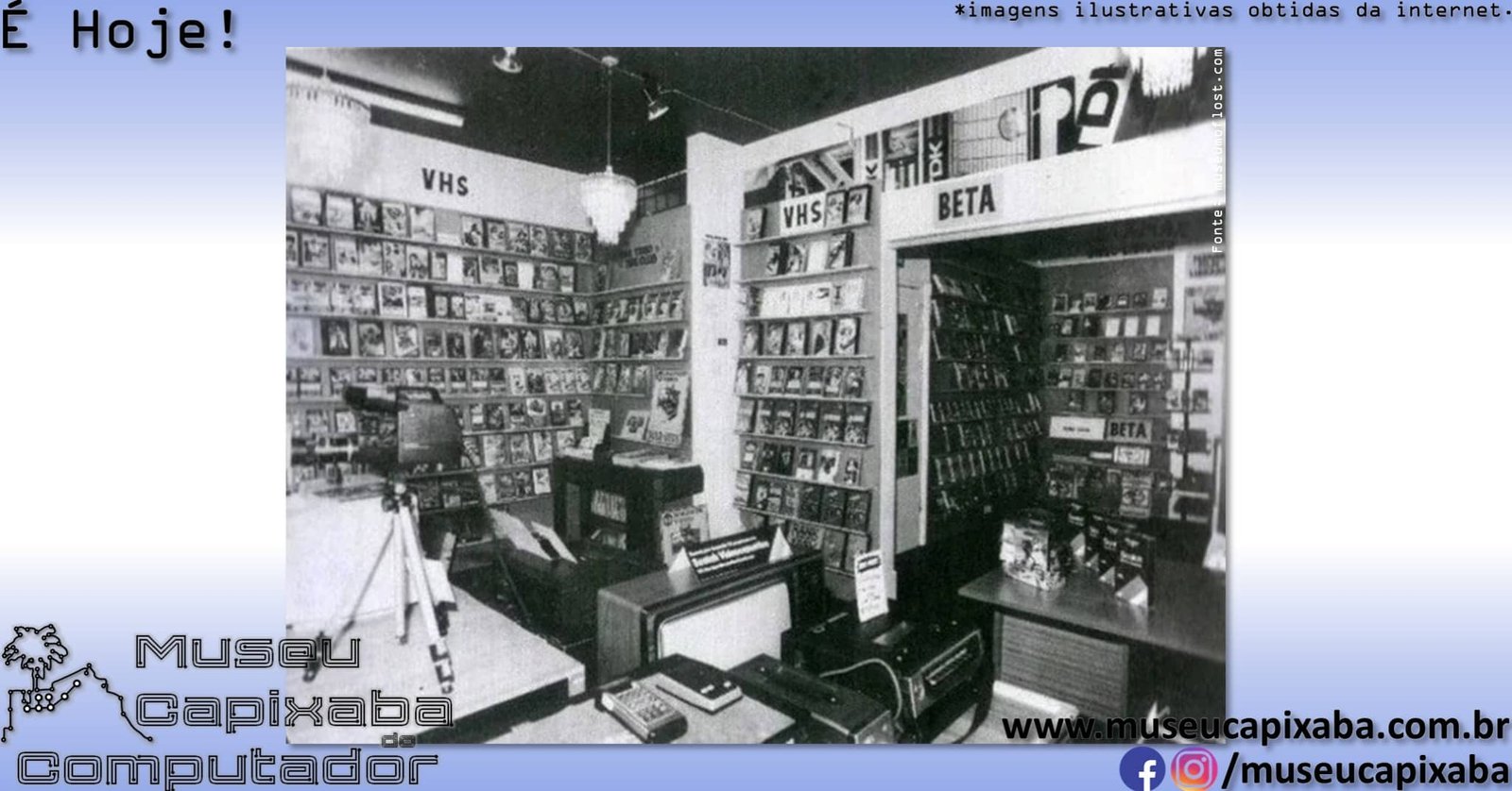 padrão de vídeo VHS 6